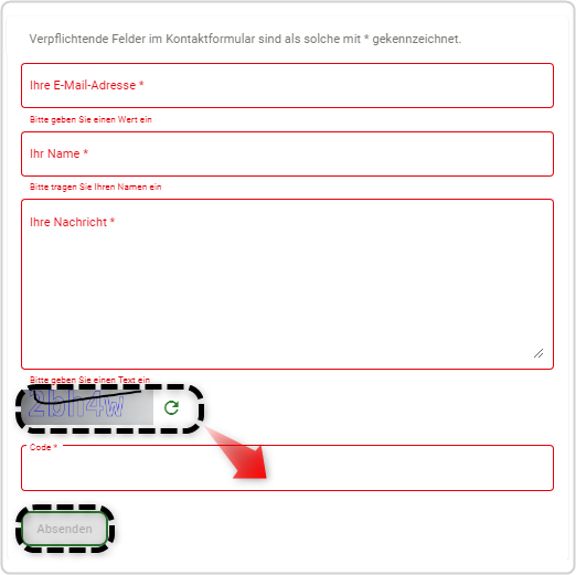 Kontaktformular