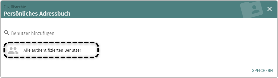 Zugriffsrechte alle authentifizierten Benutzer
