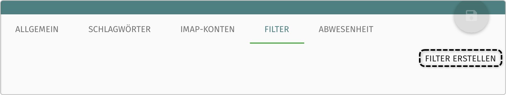 Filter hinzufügen
