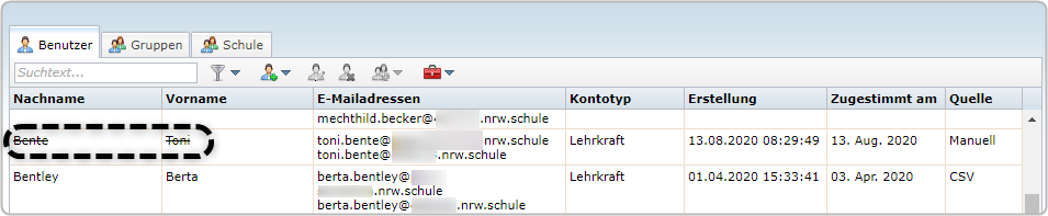 Zum Löschen freigeben